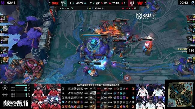 LOL-LPL:WE让一追二力克FPX